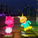 분수공원 | 인천 가볼만한곳, 청라호수공원 진주유등특별전 주차위치 방문후기