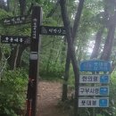 [백두대간]피재~댓재(25km 북진)^새벽 운해/오르 내리막의 연속/배추고도(두 번째 걸음마 후배의 산행기) 이미지