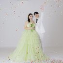아우라스튜디오 대구점 촬영후기 - 컨페티샷(꽃,하트믹스)