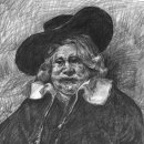 Rembrandt 의 유화作-연필드로잉 습작 이미지