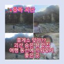 소금강펜션 | 괴산 소금강 휴게소 후기｜노적봉리조트 퇴실 후 들르기 좋은 계곡뷰 숨은 힐링 스팟