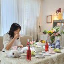 플라워 엘라 | [ 파티 케이터링 리뷰 ] 아스티에드엘라 astier d&#39; ella 파티 테이블 케이터링 후기(with 정선아 배우)