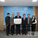 삼백로타리, 바르게살기청년회, 더본 외식산업개발원 상주시장학회 장학금 기탁