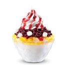 롯데리아 영등포타임스퀘어B2 | 롯데리아 팥빙수 (+가격, 칼로리) 영등포 타임스퀘어 빙수