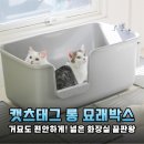 거대묘도 편안하게! 캣츠태그 롱 묘래박스 솔직 후기