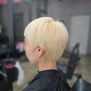 새선영미용실 | 비하동미용실 청주탈색 후기 27년 경력 원장님이 만든 플래티넘 블론드 숏컷