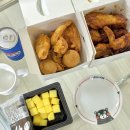 치킨플러스운서점 | 치킨플러스 메뉴 핫쵸킹 반반 후기 내돈내산