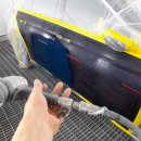 길모터스 | 판교 벤츠 E300e 프론트 리어 도어 찌그러짐 완벽 복원 후기 와이엠모터스