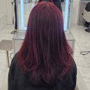 레드헤어 | 동탄 염색 잘하는 북광장 미용실 헤어다이아 레드브라운 후기