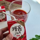 빙그레사 | 빙그레 토마토주스 비오틴 함유, 캐옴 고농축 토마토 솔직 후기