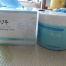 배우 장서희가 모델인 나드리화장품:청주 크리스탈 클리어 클렌징 크림으로 깨끗하게 제거해주어요.^^
