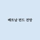 베트남 펀드 전망의 경우에는 어떻게 되는걸까요 ?