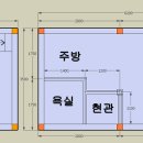 6평 목조 황토주택 스케치입니다 이미지