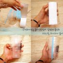 일회용컵, 빨대를 이용한 간단한 인테리어 조명 DIY ! 이미지
