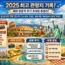 가우디 센트럴파크 | 2025 최고 관광지 기록, 해외 방문객 후기 초대형 총정리!글로벌 랭킹 Top 20 국가,도시 분석, 트렌드...