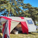 두우리해수욕장 | 노을 맛집 전남 노지캠핑추천 백바위해수욕장