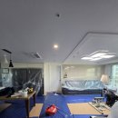 도배천국 실내인테리어 | 하남도배 미사 리버뷰자이 누수 천장 석고보드 교체 후 도배시공