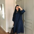 아일로 | 아일로 아일러브 데님원피스 후기, 자연스럽게 흐르는 실루엣이 예쁜 데님 원피스