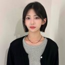 단발머리 이미지