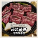 오송 점심맛집 금성회관 갈비정식 한우육회냉면 후기