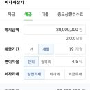 한웅테크 | [MG]중부산새마을금고 최고 4.5% | 19개월 | 정기•장기예금 | 금리인상 | 정기예탁금 만기(회전주기...