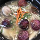 청해가리비칼국수