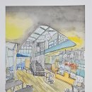 [야간] 어반 스케치 이미지