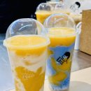 블루망고 블랙 | 헤이티 메뉴 추천 코코넛망고붐 강남카페