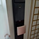 주례한일유앤아이경로당 | 주례 한일유앤아이 삼성 도어락 DR900 지문 스마트 연동 열쇠 교체