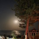 바닷가에 산장 이미지