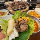 [경기 포천 아트밸리 맛집] 강경불고기 포천송우점 후기 (놀이방/야채무한)