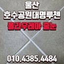 울산 호수공원대명루첸 줄눈 후기