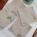 정원 꽃을 수놓는 프랑스자수 이미지