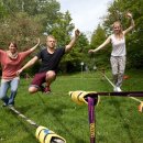 Neuer Slackline-Parcours in den Mainwiesen 이미지