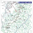 지리산 등산지도.&amp; 지리산 화대종주 등산코스 - 1 이미지