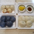 시장찐빵 이미지