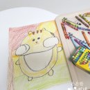 크레용화 | 미술놀이: 애착인형을 크레용으로 그려봐요. 크레욜라 워셔블 수성 크레용