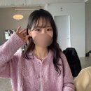 로즈 플라워(ROSE FLOWER) | [내돈내산] 시눈 로즈 플라워 가디건 라일락 핑크 | sinoon rose flower cardigan