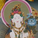 관세음보살의 눈물과 고통의 강을 건네주는 어머니, 티벳 타라(Tara)보살 이미지