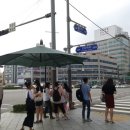 현대백화점 앞 교통섬 이미지