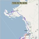 닭이봉 등산로 전경-③(닭이봉능선: 닭이봉~바다호텔 서측~비치빌모텔 구간, 닭이봉 등산안내도, 산행안내도 포함) 이미지