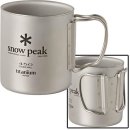 SNOW PEAK TITANIUM SINGLE WALL MUG (스노우 피크 티탄 컵) 이미지