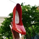 수제화골목 조형물 이미지