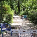 숲속 정원 이미지