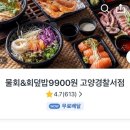 물회&회덮밥9900