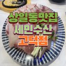 세민 | 싱싱한 제철회 맛집 세민수산 고덕점 방문 후기