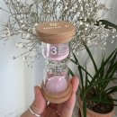 우드멍 | 강화유리 시간별 3분 양치 타이머 모래멍 우드 모래시계 찐후기