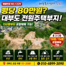 1229 | 센터 인근 150평부터 가능한 전원주택부지! 상하수도 완비 대부도땅 매매 현장답사 후기 | 매물번호 NO1229
