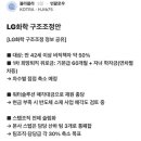 LG화학 만 42세 이상 구조조정 이미지