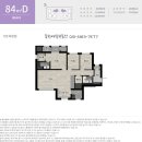 바다부동산공인중개사무소 | [쌍용 더 플래티넘 여수35] 여수 학동 84D 타입별 내부 구경 (평면도, 배치도, 내부 거실 주방)
